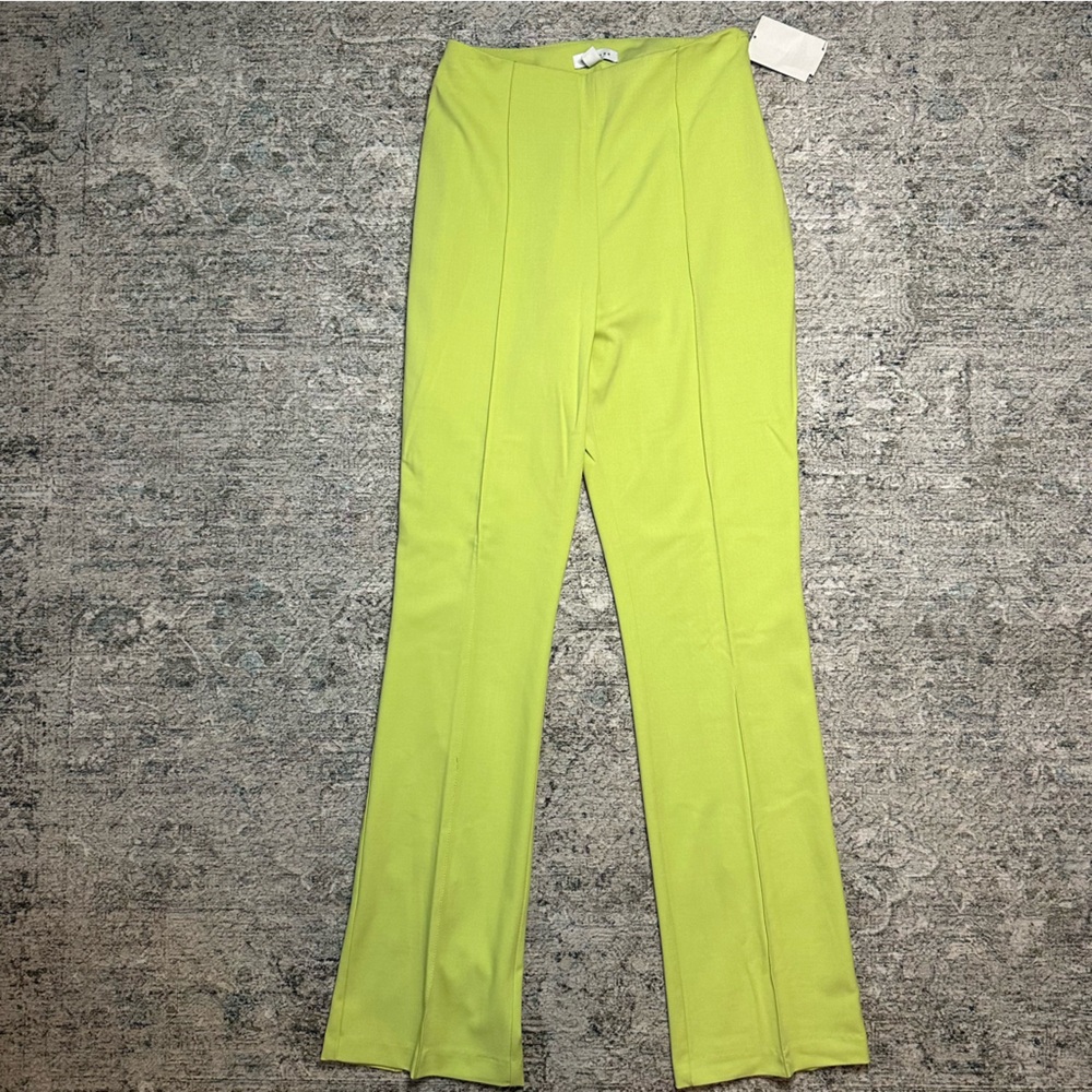 🆕 Topshop Vibrant Lime Green Pants Size 4